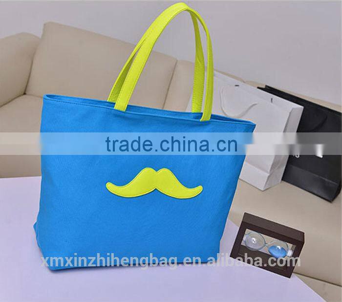 New Design Hot Sale Fashion Custom Printed Canvas Tote Bags