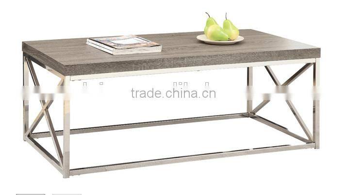 Foshan hot sale living room furniture simple modern design wood tea table