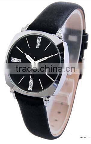 Old style watch/quartz stainless steel watch water resistant