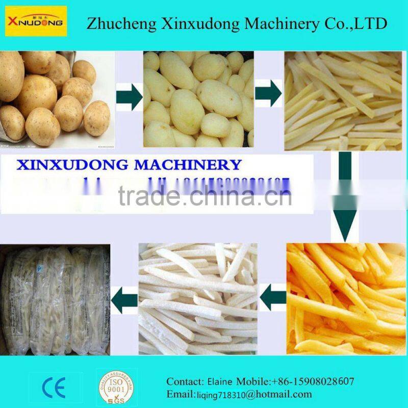 French fries&potato chips frying production line
