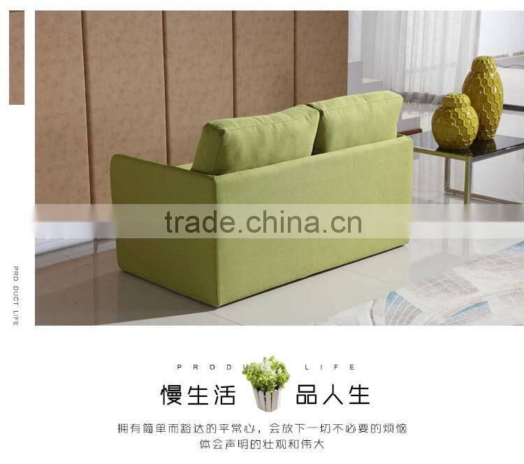 wholesale colorful convertible fabric loveseat sleeper
