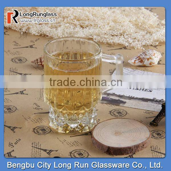 LongRun 140ml crystal glass coffee cup wholesale
