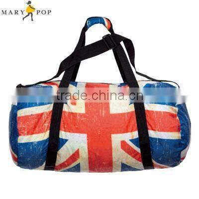 Fashionable flag series stylish travelling bag, folable eco tranvel bag