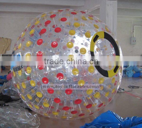 Free shipping special glow inflatable zorb ball