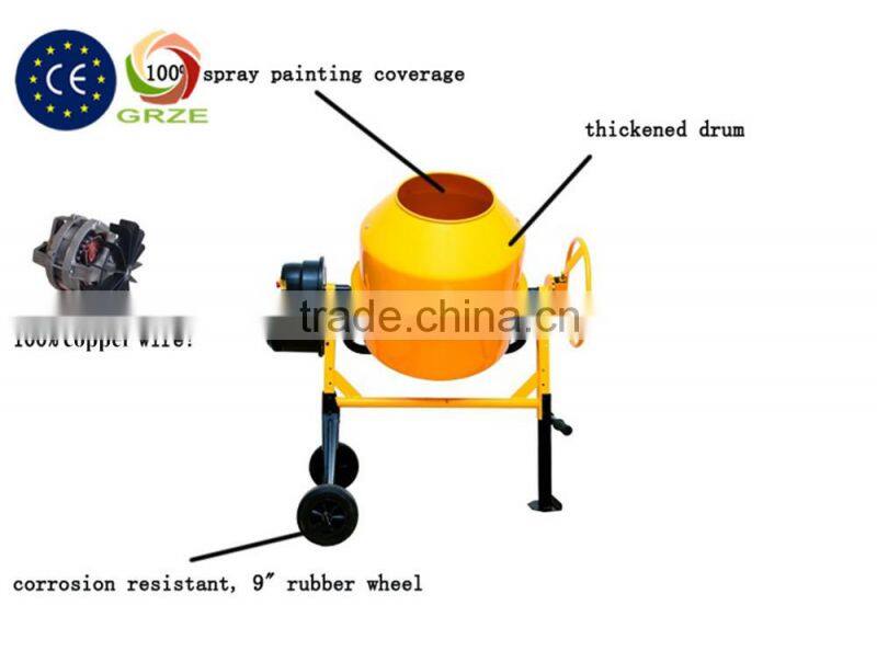 Electric Small Industrial Concrete Mixer Cement Mixer For Construction Building