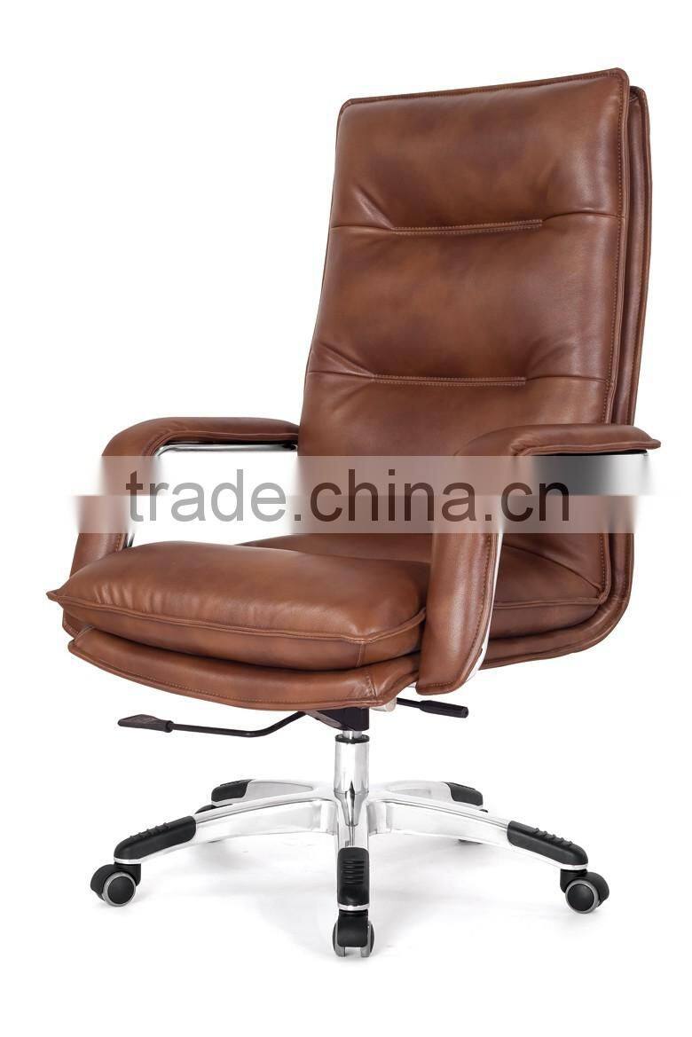 Modern design office swivel ergonomic executive leather chair (HX-6004)