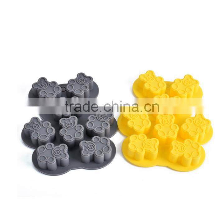 Animal silicone ice cube tray mini owl shaped ice maker