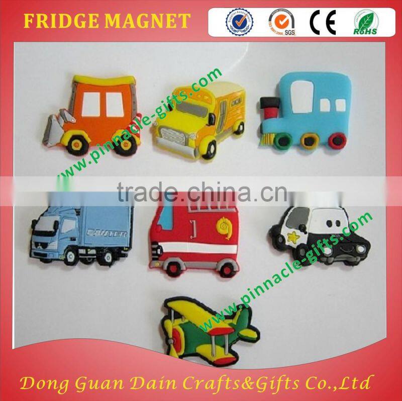 Funny and amazing home decorative embossed soft pvc fridge magnet