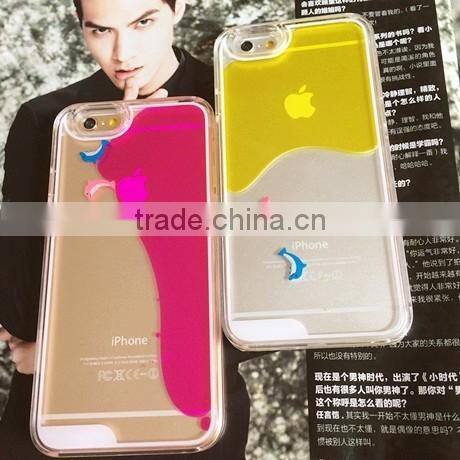 Creative Design Colorful Liquid Phone Case For iPhone 6s 6s Plus