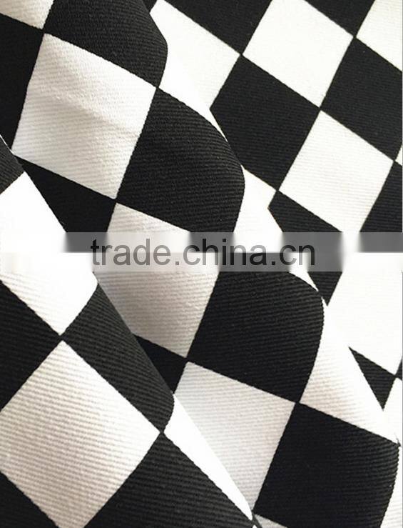 Manufacturer Custom Design blend fabric 52% cotton 48% polyester fabric for textile