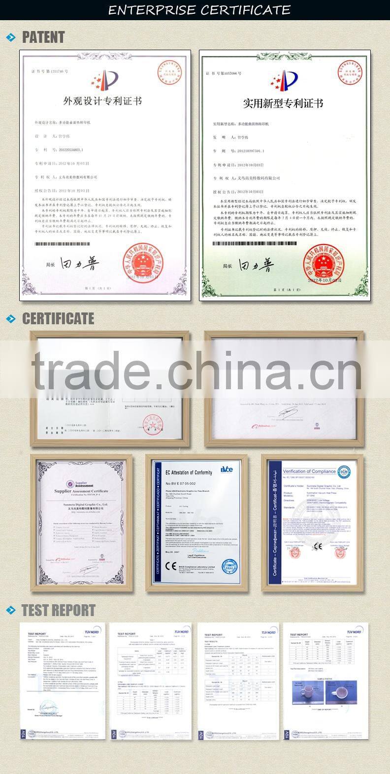 3D Blank Sublimation Crystal Trapeziform Shape Personalized Photo Crystal