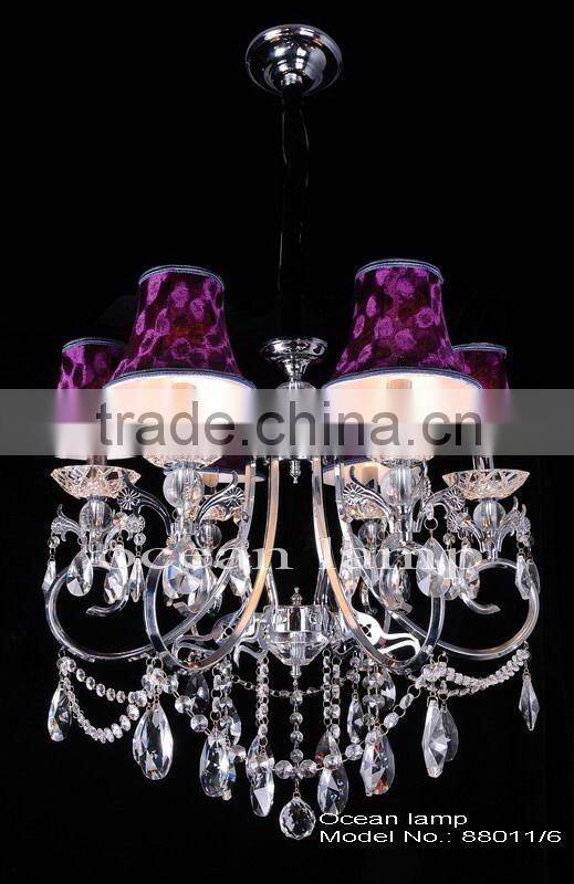 modern crystal chandelier 88011-6 for living room
