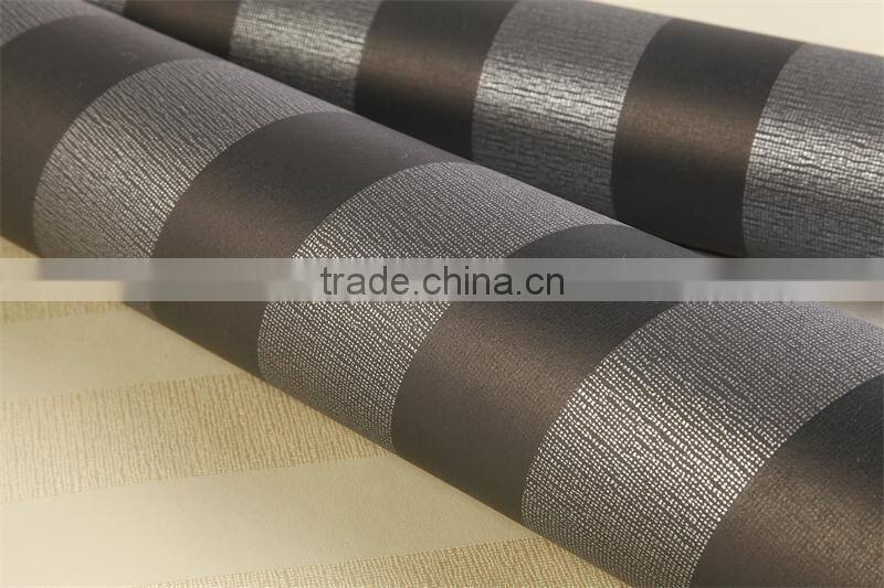 modern stripe nonwoven office decor wallpaper