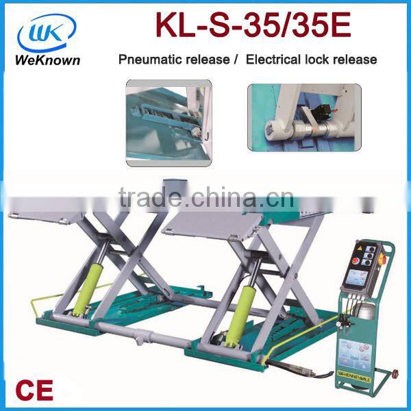 2015 alibaba hot sale portable hydraulic scissor car lift / scissor lift elevator