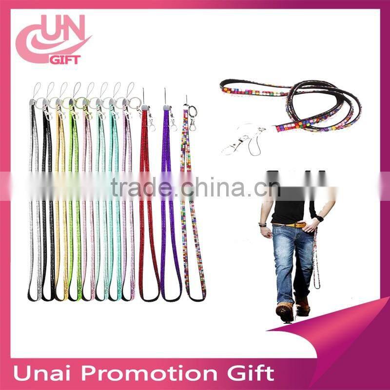 Fashion Sets Appeal Blinking Light Rhinestone Lanyard With Nice Quality Wholesale