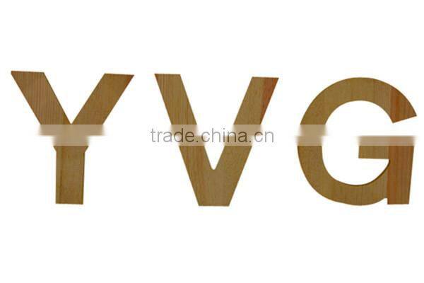 Trade assurance custom standing lovely alphabet wooden letter word