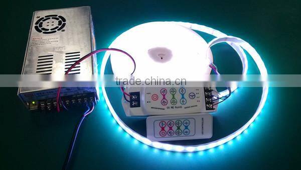Bincolor touch panel and RF remote control rgb led strip 12v controller