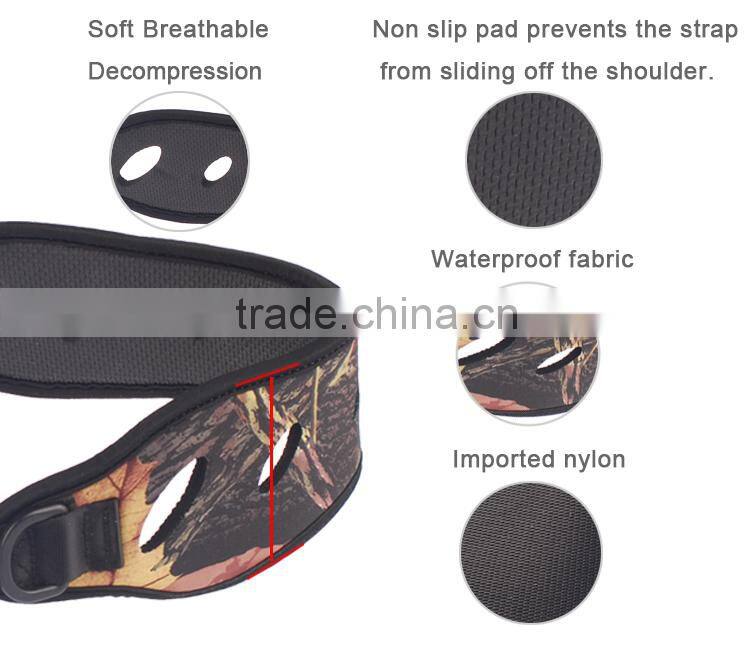 Safe & Fast Quick Rapid Camouflage Camera Single Sling Strap Camera Shoulder Strap