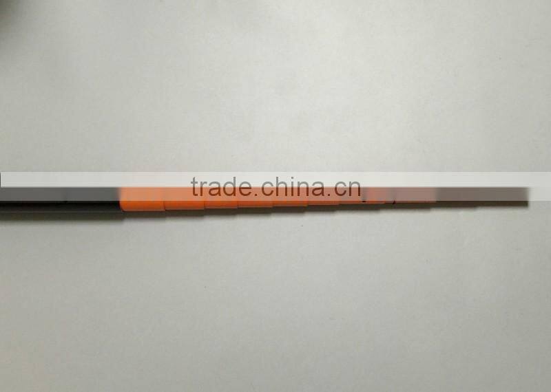 Carbon fiber & fiberglass hybrid telescopic tube