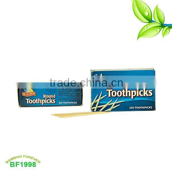 Toothpick packed in paper box