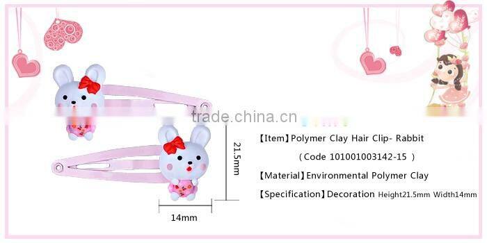 Cute rabbit Bobby Pins for lovely girls Hair Accessories