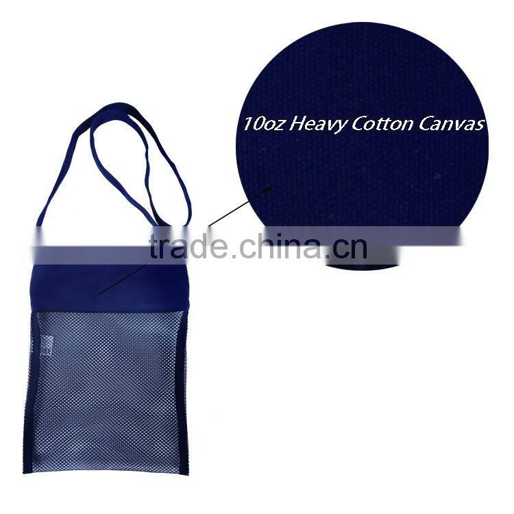 FFA-82 new product MOQ 10pcs wholesale Children PURE COTTON big size Shell Collection Bag, promotion children beach tote