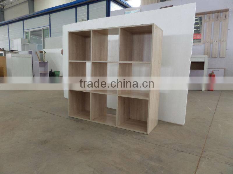 Modern simple but practical MDF bookcases very low price