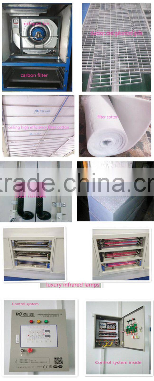 QX1000 Economic Type Dust Free Car Paint Room Price