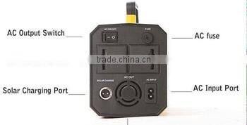 newest 500W portable solar power inverter and controller all in one for lantern,tv,mobile phone etc