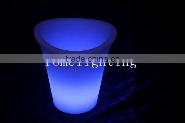 Hotel bar furniture High luminous any color led ice bucket