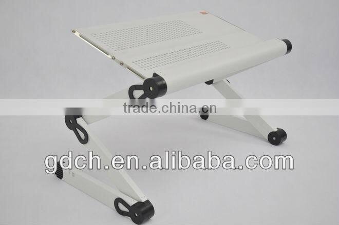 2014 New Model Ergonomic Design Adjust Laptop Table Bed Computer Desk