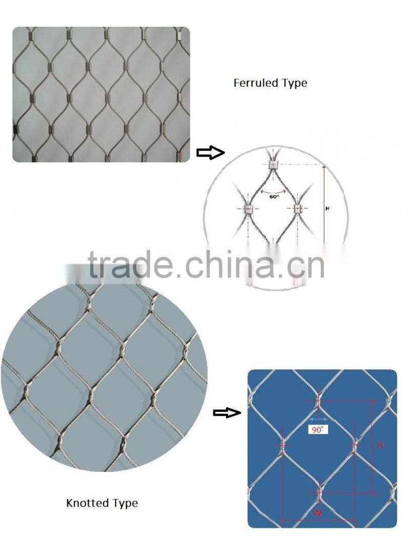 Anping stainless steel zoo cages/free sample