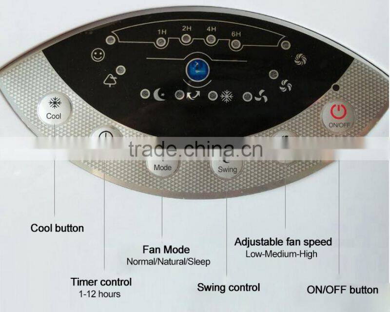 zhongshan 6L 65W portable evaporative air cooler