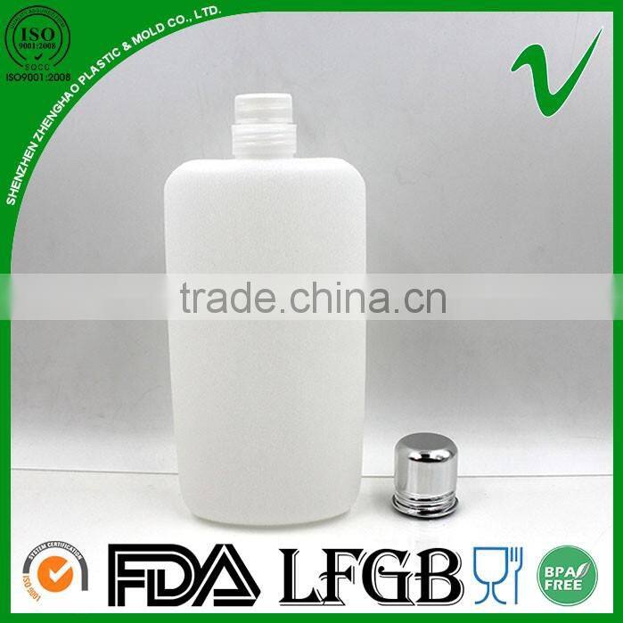 350ml HDPE empty plastic drinkware type bottle for wine packaging