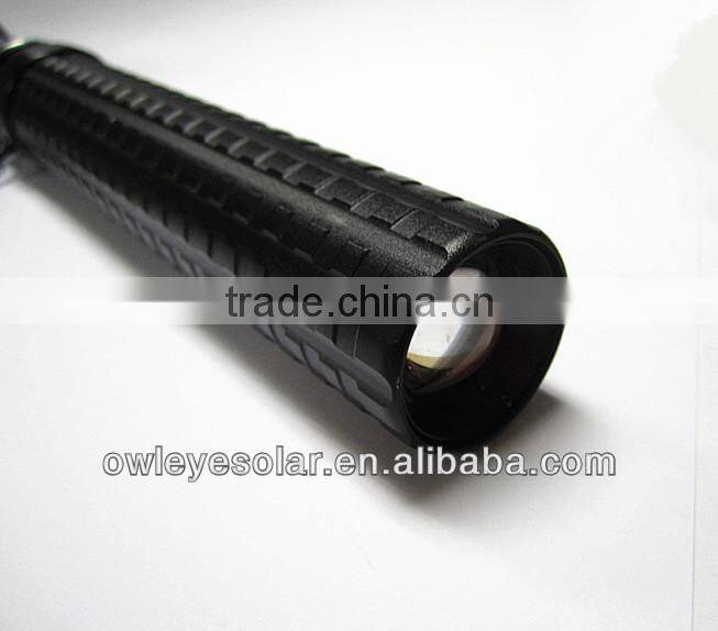 Strong light baton professional rechargeable LED flashlight