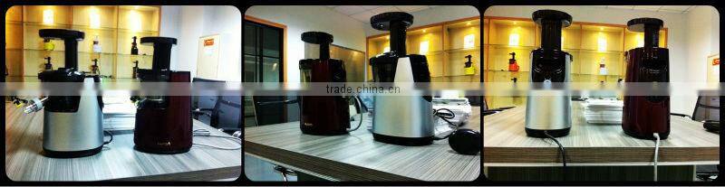 High quality PEI screw 150w 65RPM AC motor slow juicer extractor ,cold press juicer,slow juicer