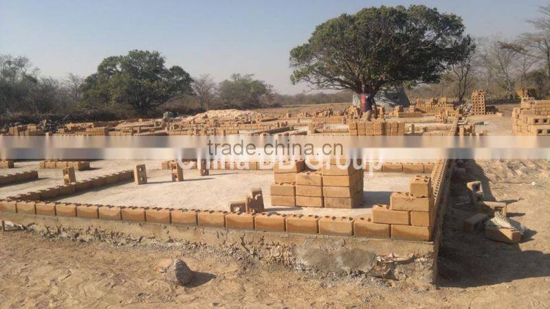 2016 popular low cost lego interlocking clay brick making machine for sale