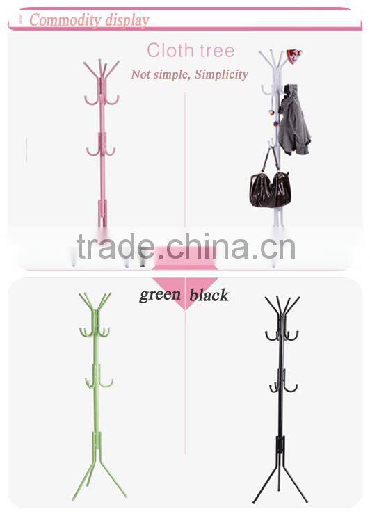 fashion clothes display hanger metal clothes tree for coat