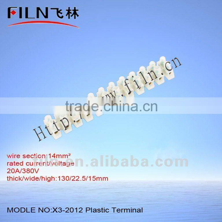 screw plug 3.5mm Plastic terminal block X3-3012