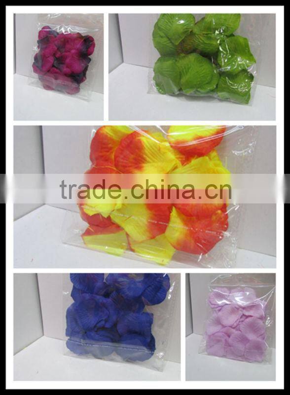 wholesale artificial silk wedding rose petals (AM-F-82)