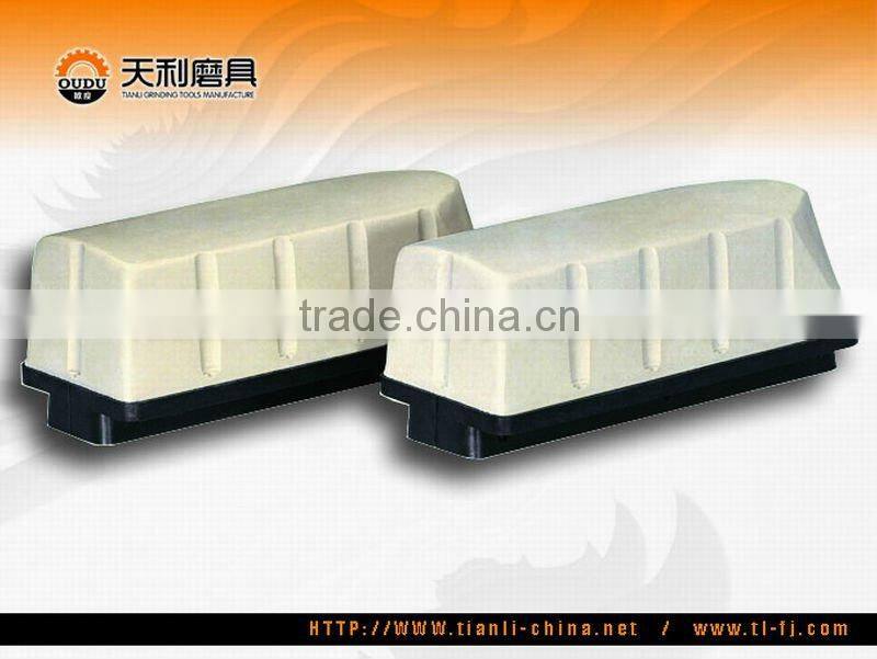 Grinding brick abrasive for Microcrystallized panel