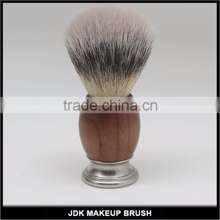 Handmade Synthetic Hair Wooden Handle Men Shaving Brush Beard Brush Shaving Stand