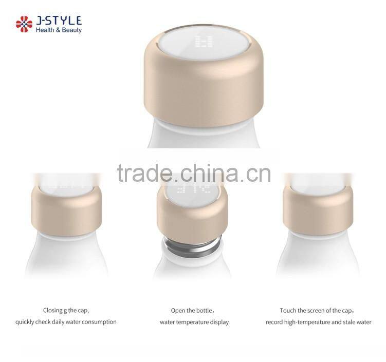 J-style seed portable sport smart water bottle bluetooth App tracking your Health Data