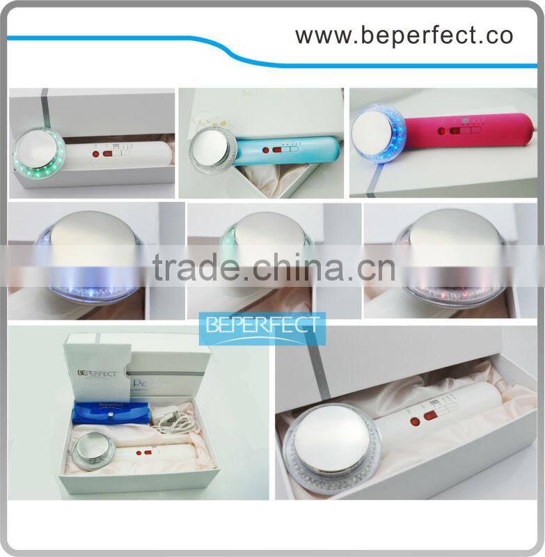 Beperfect rechargeable home use ultrasound machine physiotherapy for body slimming