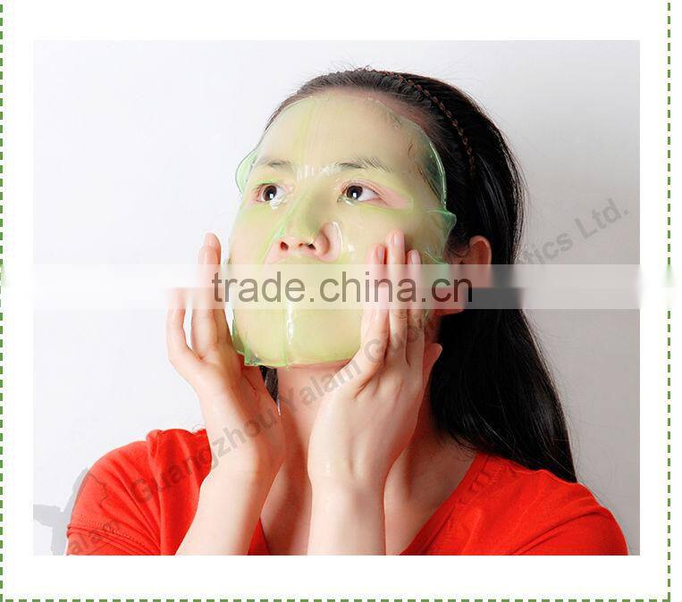 Crystal Cucumber Skin Care Face Mask for Whitening and Moisturizing Skin with OEM provided