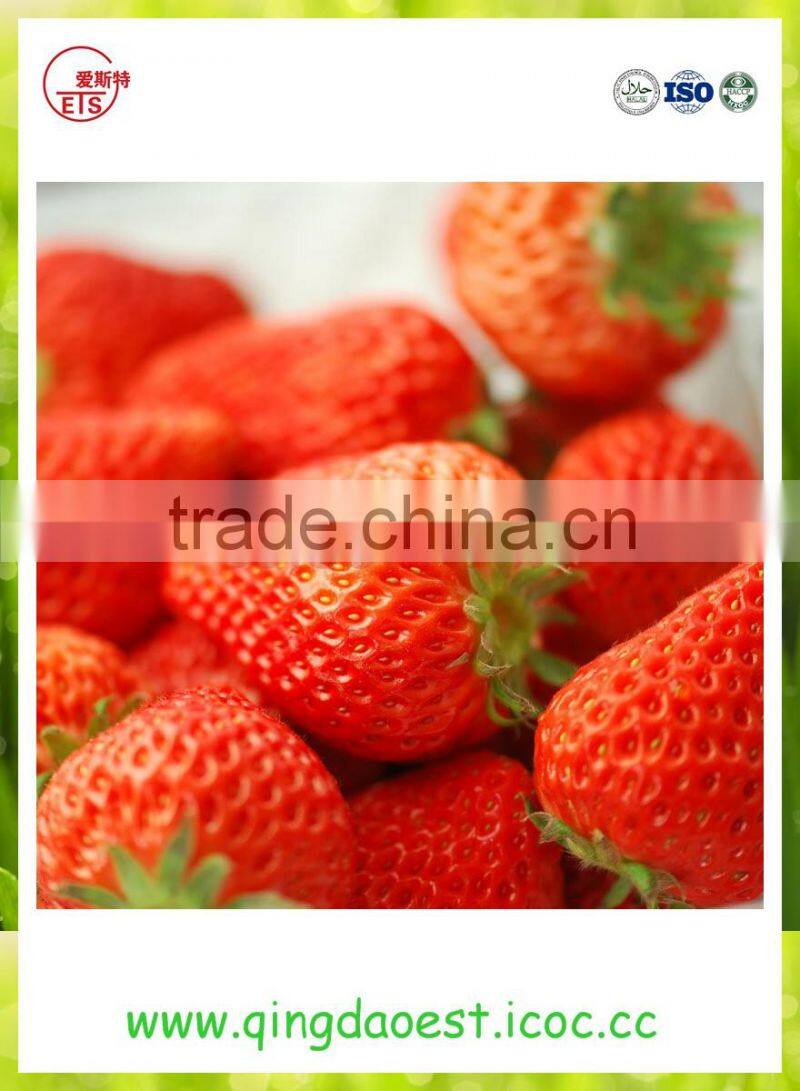 Hot sale fresh frozen IQF strawberry products