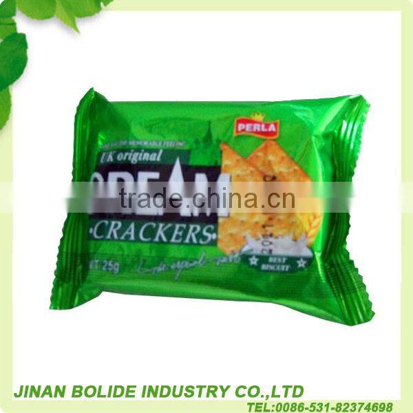 Salty cream cracker biscuit
