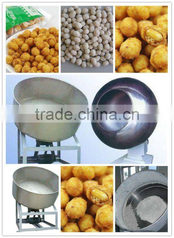 peanut dressing machine with competive price,peanut wrapping machine, groundnut coating machine