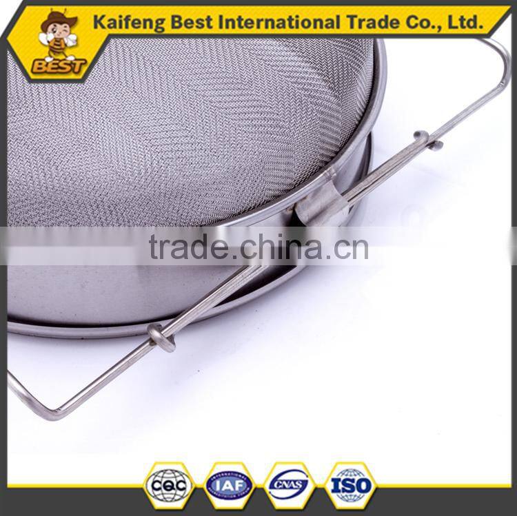 2016 new style stainless steel honey strainer