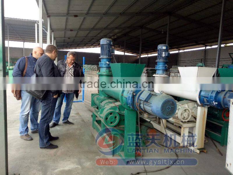 New Design And Reasonable Price Bamboo Charcoal Briquette Screw Extrude Machine